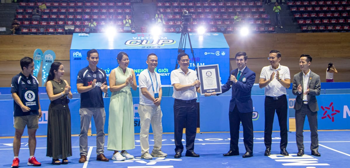 PPA Vietnam Sets World Record for Single-Day Pickleball Event Attendance