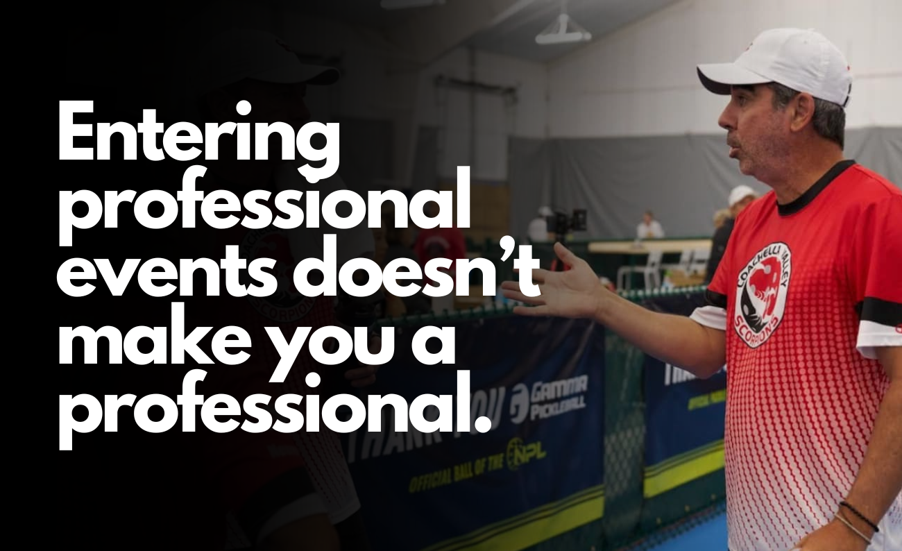 Larger Numbers of 'Delusional' Pickleball Players Turning 'Pro'